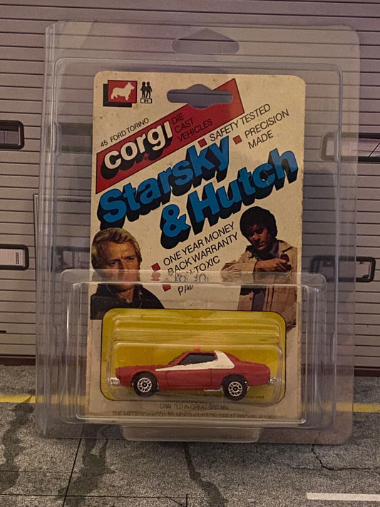Ford Gran Torino Starsky & Hutch vintage Corgi Juniors #45 new in box Neu  1:64