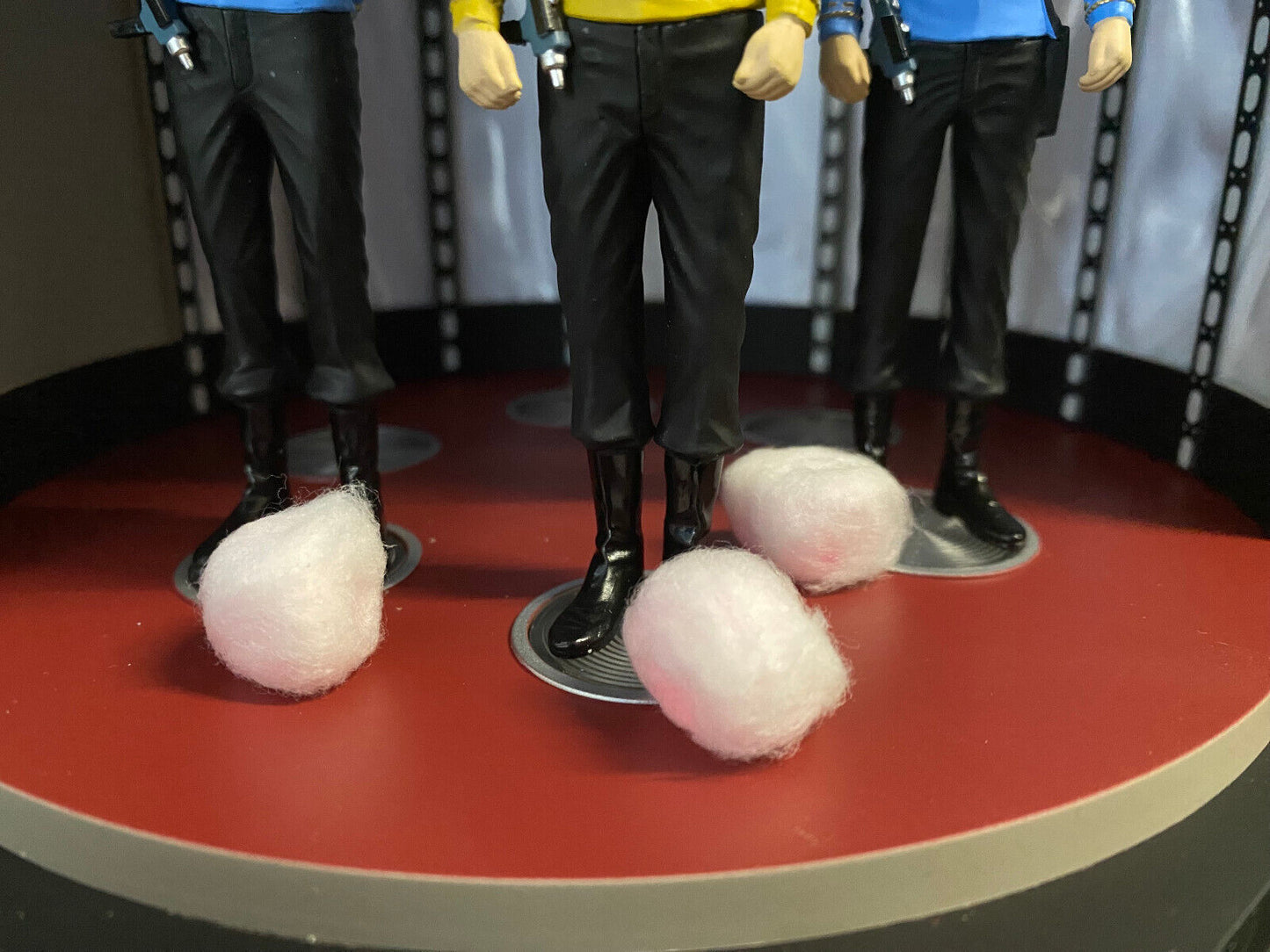 3 Tribbles Figuren Raumschiff Enterprise Star Trek Ø ca.1,5cm Neu 1:18 1:12 1:10