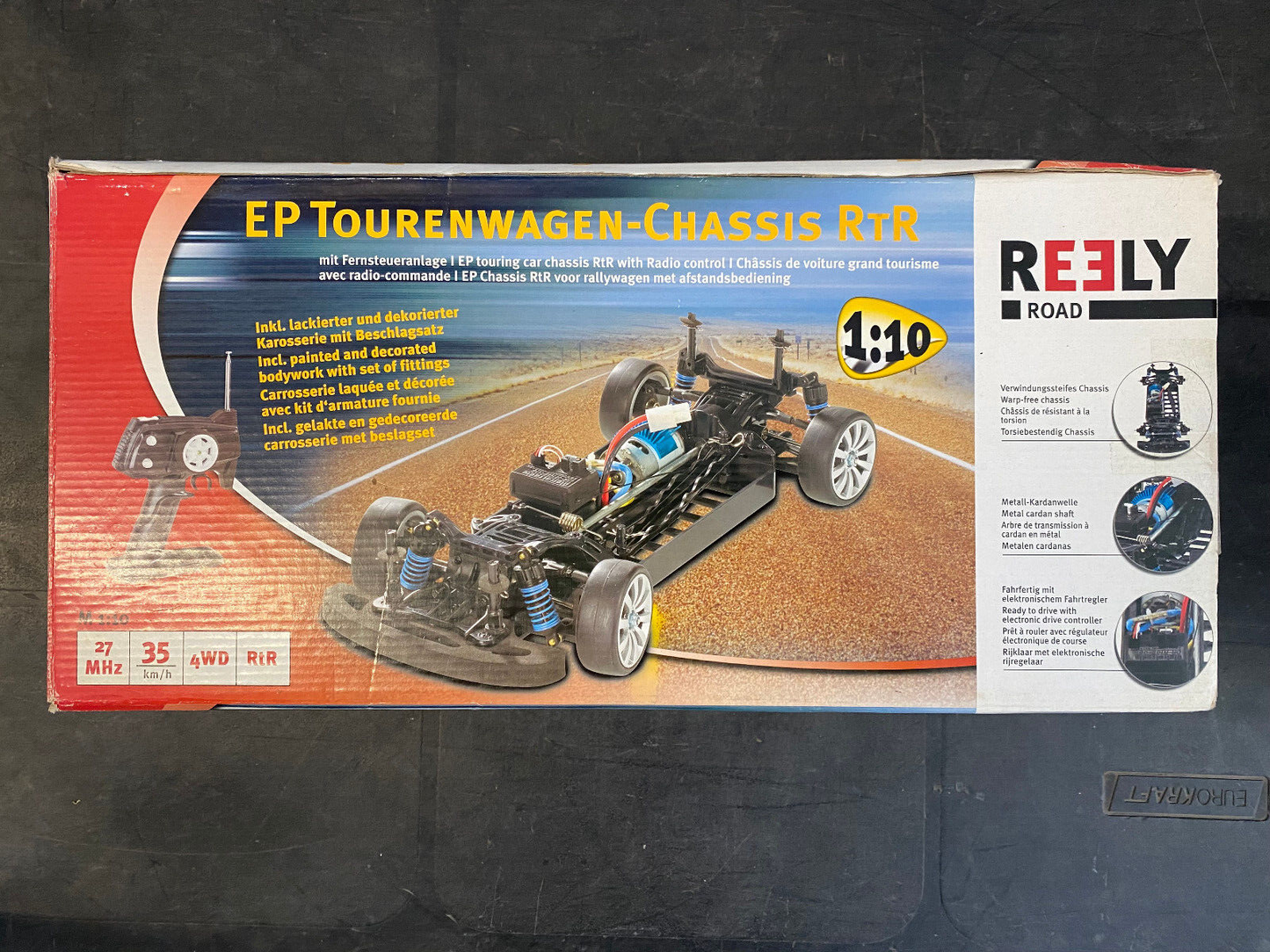 Audi A4 Avant RC Komplett Set Reely 4WD Quattro Ready to Run RTR 1:10