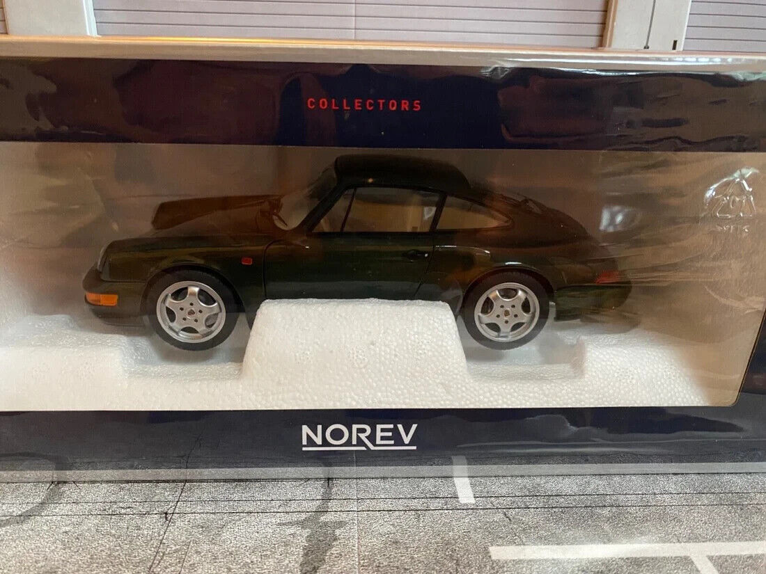 Porsche 911 Carrera 4 1992 Typ 964 Oakgrün Oakgreen ASIA EXCLUSIVE Norev 1:18