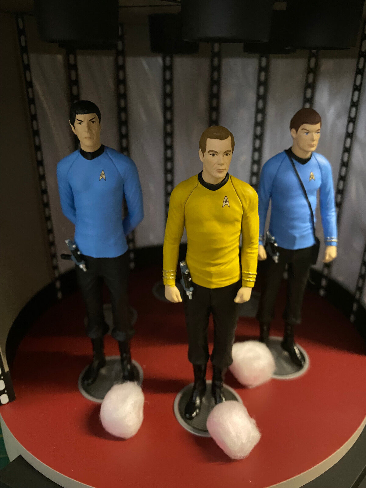3 Tribbles Figuren Raumschiff Enterprise Star Trek Ø ca.1,5cm Neu 1:18 1:12 1:10