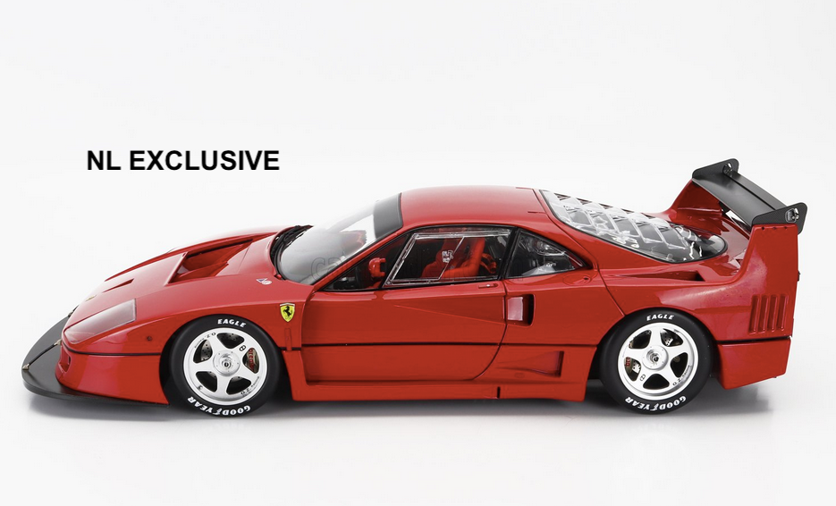 Ferrari F40 Competizione 1989 Rosso Corsa Metall alles zu öffnen Kyosho Neu 1:12