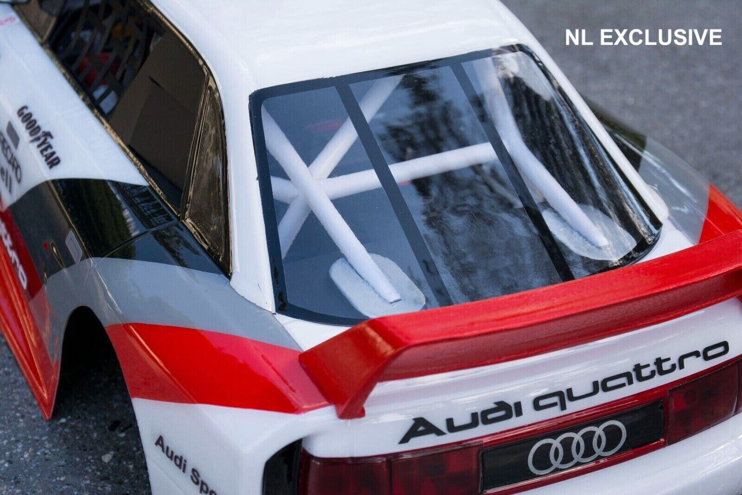 Audi 90 IMSA GTO Kunststoff Polycarbonat Lexan Karosserie Body RC R/C 1:10