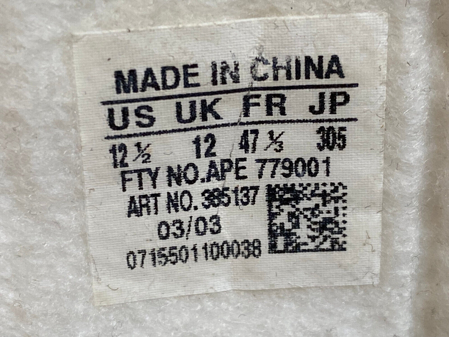 Adidas Allround von 2003 vintage OG colourway 385137 US 12,5 UK 12  EU 47 ⅓