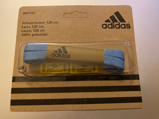 Adidas vintage Schnürsenkel 120 cm Laces für ZX 8000 Aqua + Torsion Schilder NEU