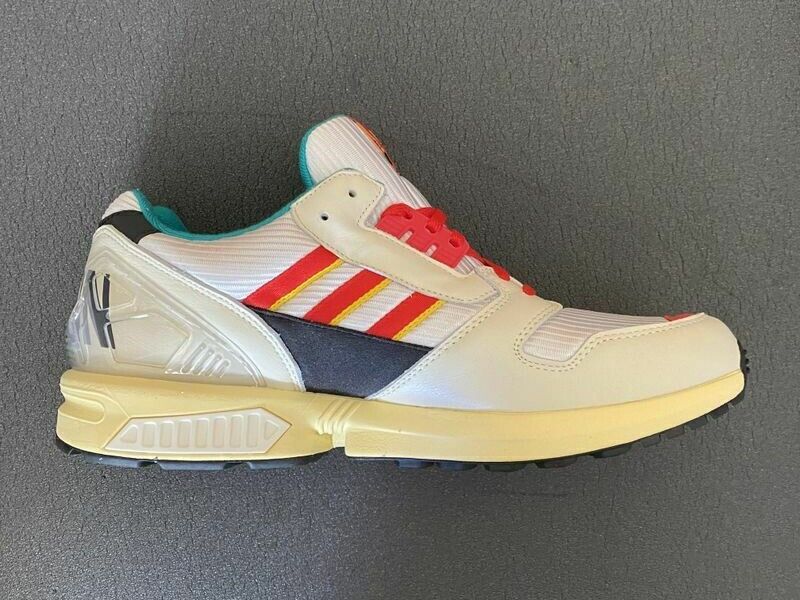 Adidas ZX 8000 x Union Berlin GZ7974 1.FC Union Nr. 0630 US 12 UK 11,5 EUR 46 ⅔