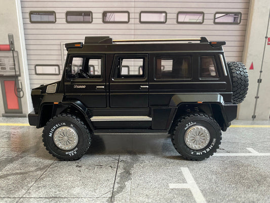 Mercedes Benz Unimog U5000 2012 U 5000 alles zu öffnen Metall Licht & Sound 1:24