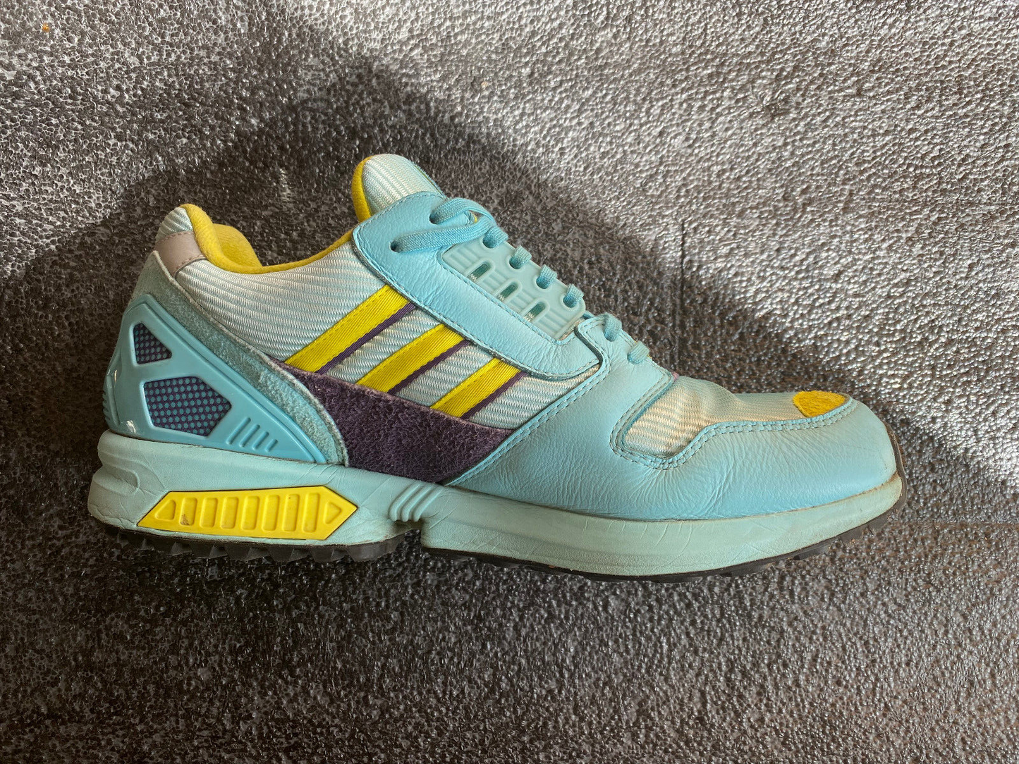 Adidas ZX 8000 Aqua Golf FX0761 ZX GOLF vintage colourway US 12,5 UK 12 EUR 47 ⅓
