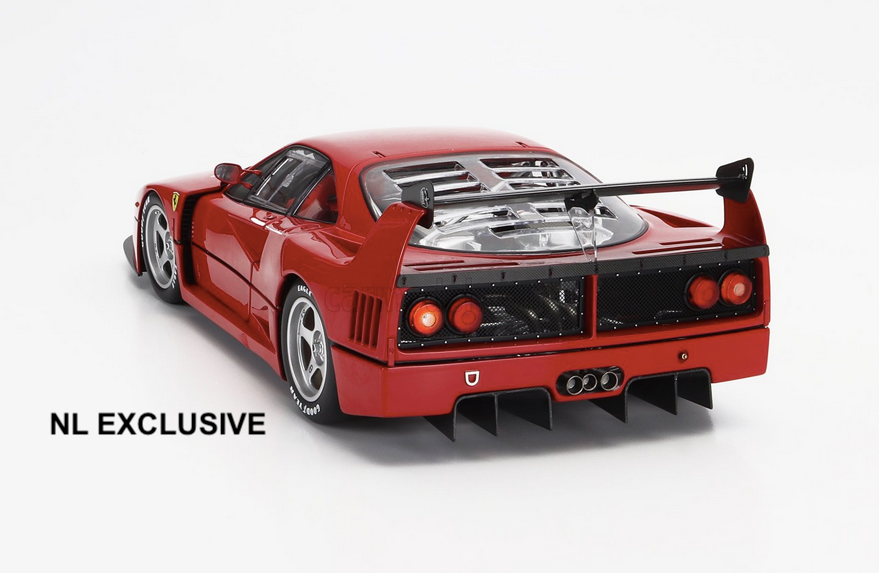 Ferrari F40 Competizione 1989 Rosso Corsa Metall alles zu öffnen Kyosho Neu 1:12
