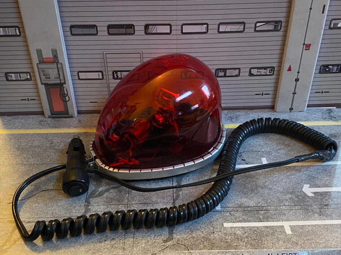 Teardrop Beacon Light Starsky & Hutch Kojak Style Rote Rundumleuchte 12V vintage