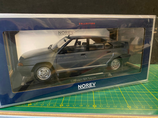 Citroen BX Sport 1985 Fox Grey 181690 Norev Neu in OVP new in box 1:18