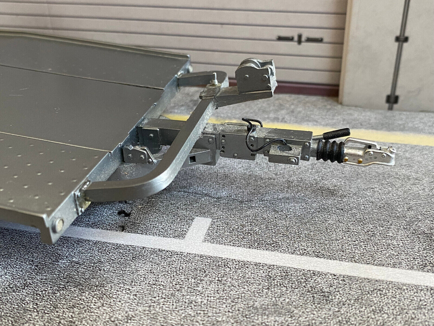 Anhänger Autoanhänger Trailer Ellebi LBA 1950 LM111 Laudoracing gebraucht 1:18