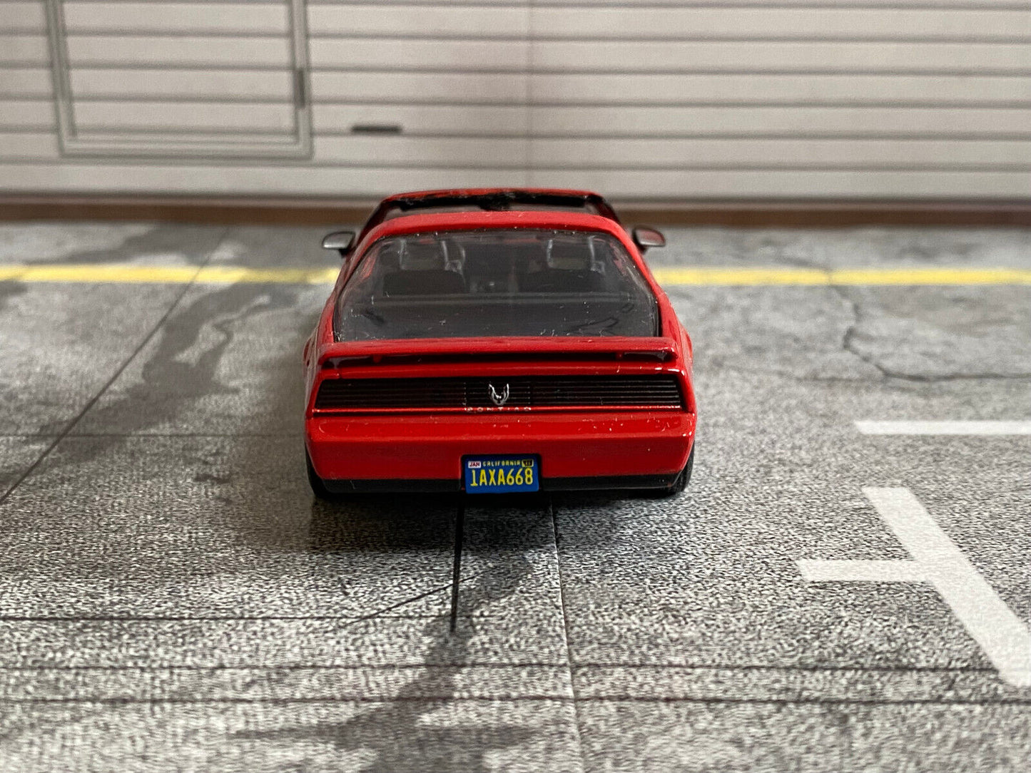 Pontiac Firebird Trans Am Red Gold Targa Umbau (no T-Top) 1:43