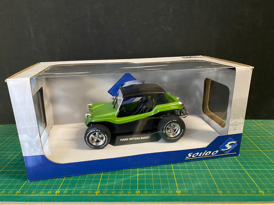 Meyers Manx Original Dune Buggy Grün Green rare colour Solido NEU new  1:18