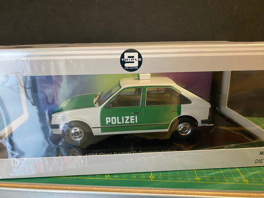 Opel Kadett D Polizei Triple9 T9-1800425 Neu in OVP new in box 1:18