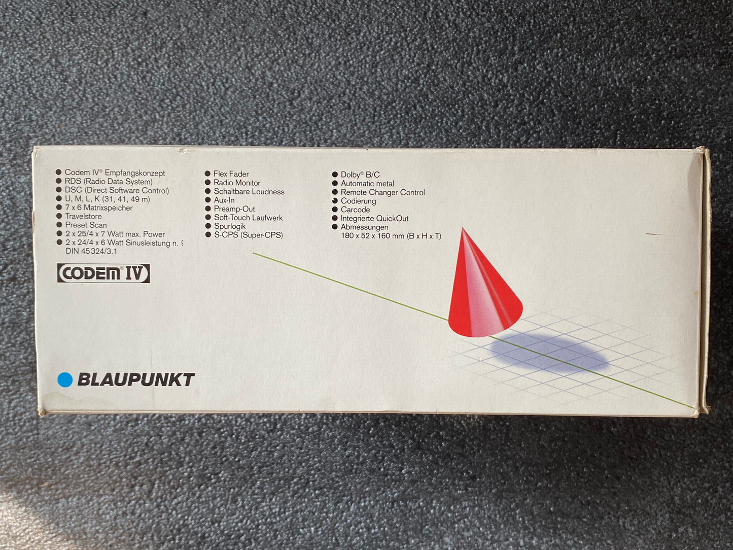 Blaupunkt Köln RCM 40 7649894013 90er Jahre Autoradio Car Hifi Neu  OVP new box