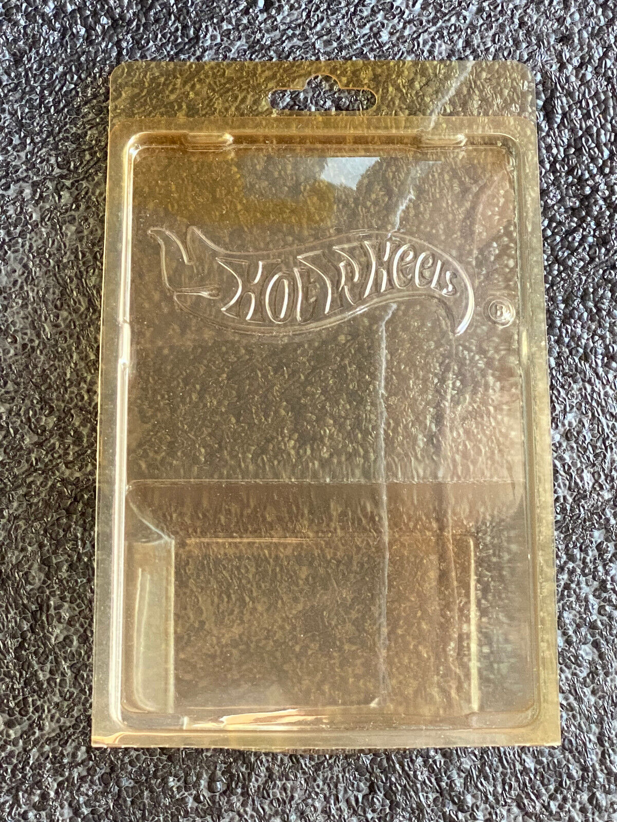 Hot Wheels vintage yellowed Protector Case Schutzhülle sehr alt und vergilbt