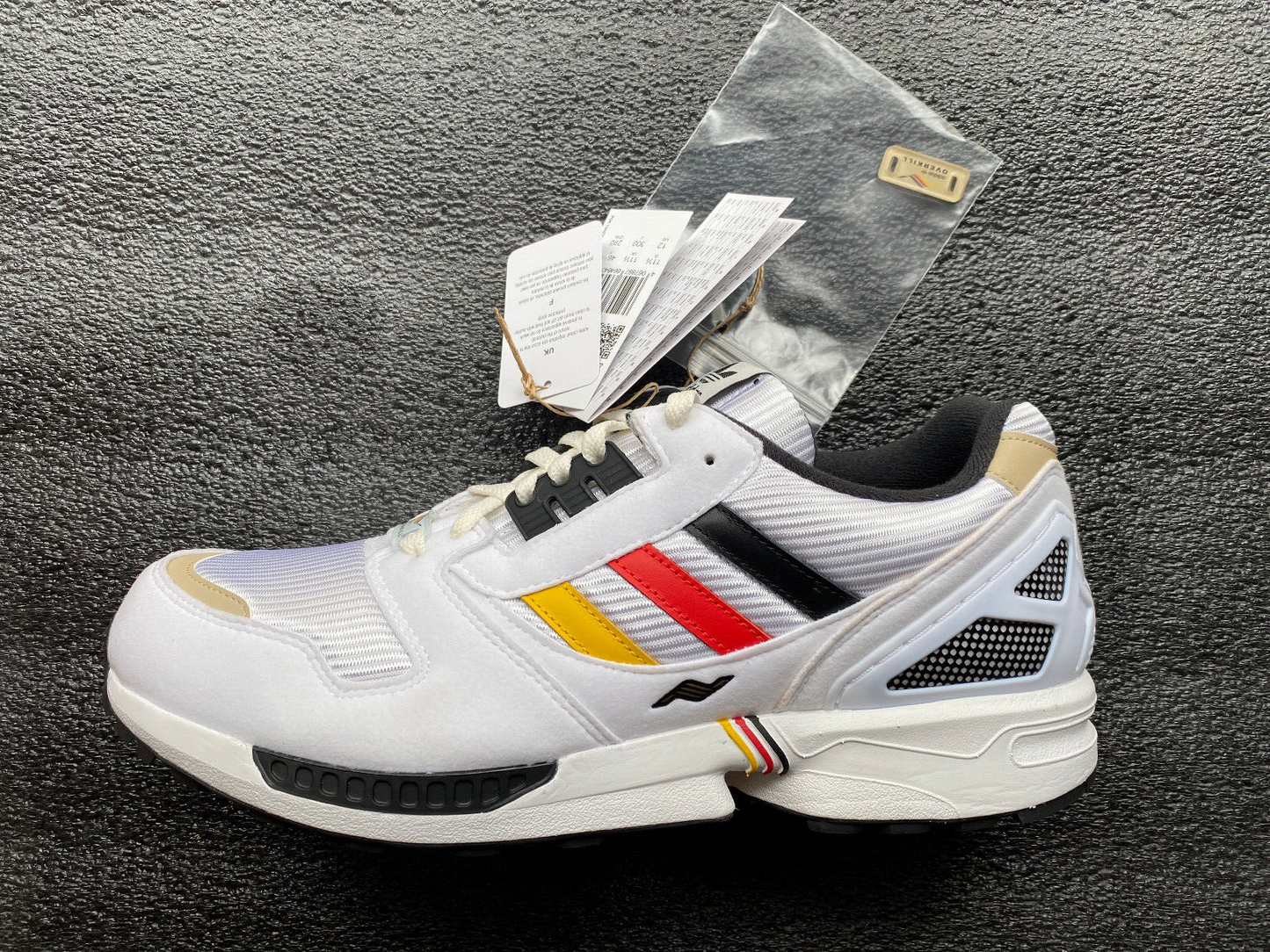 Adidas ZX 8000 Overkill Heimspiel Fußball EM 2024 JI4591 US 12 UK 11,5 EUR 46 ⅔