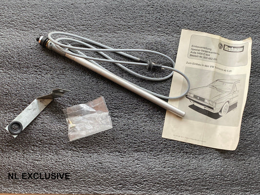 VW Scirocco II (Typ 53b) Hirschmann Teleskopantenne ab Bj 5.81 Neu in OVP