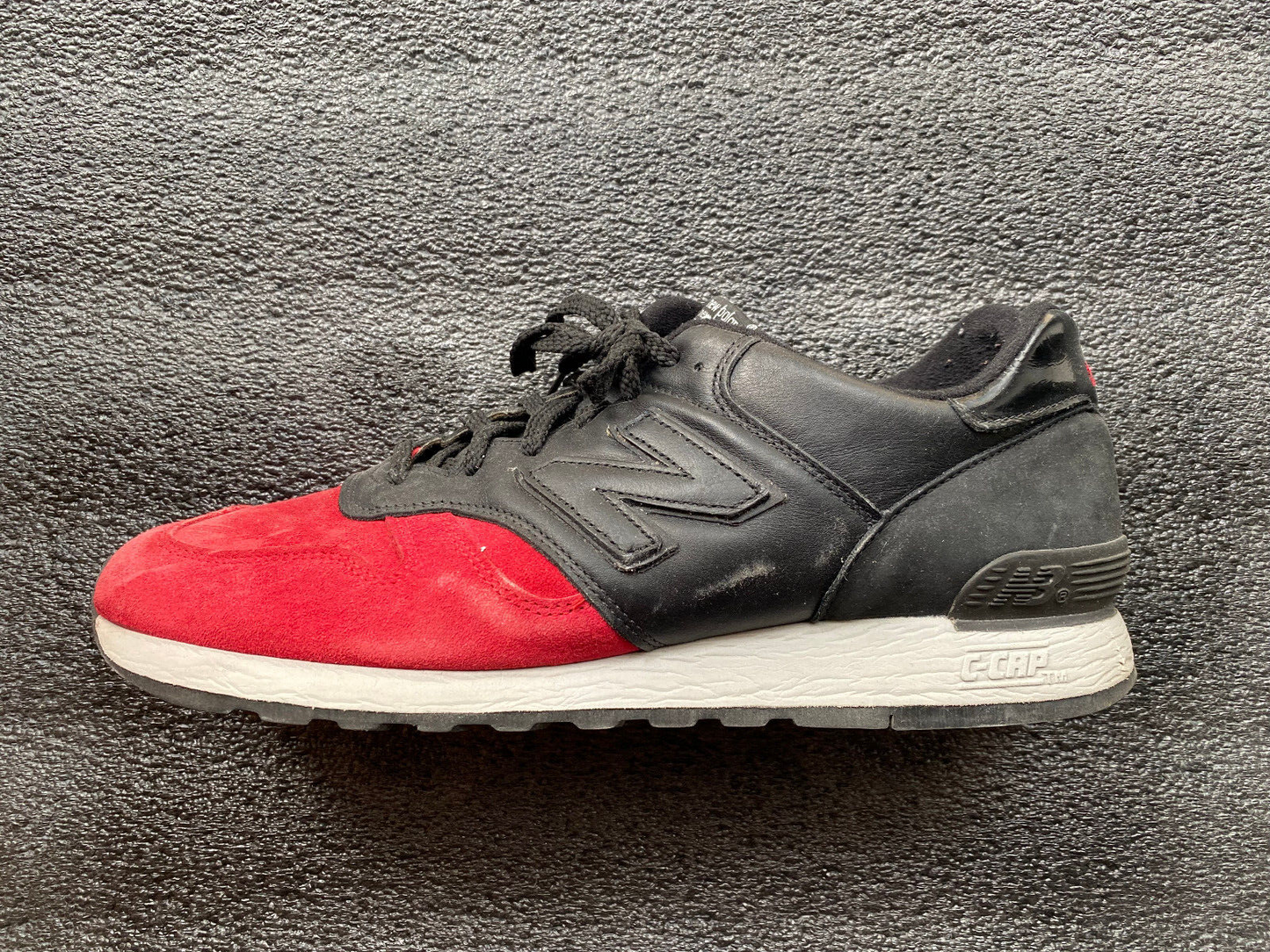 New Balance M670UKRB RED DEVIL aus Crank 2 J. STATHAM 670 US 12 UK 11,5 EU 46,5