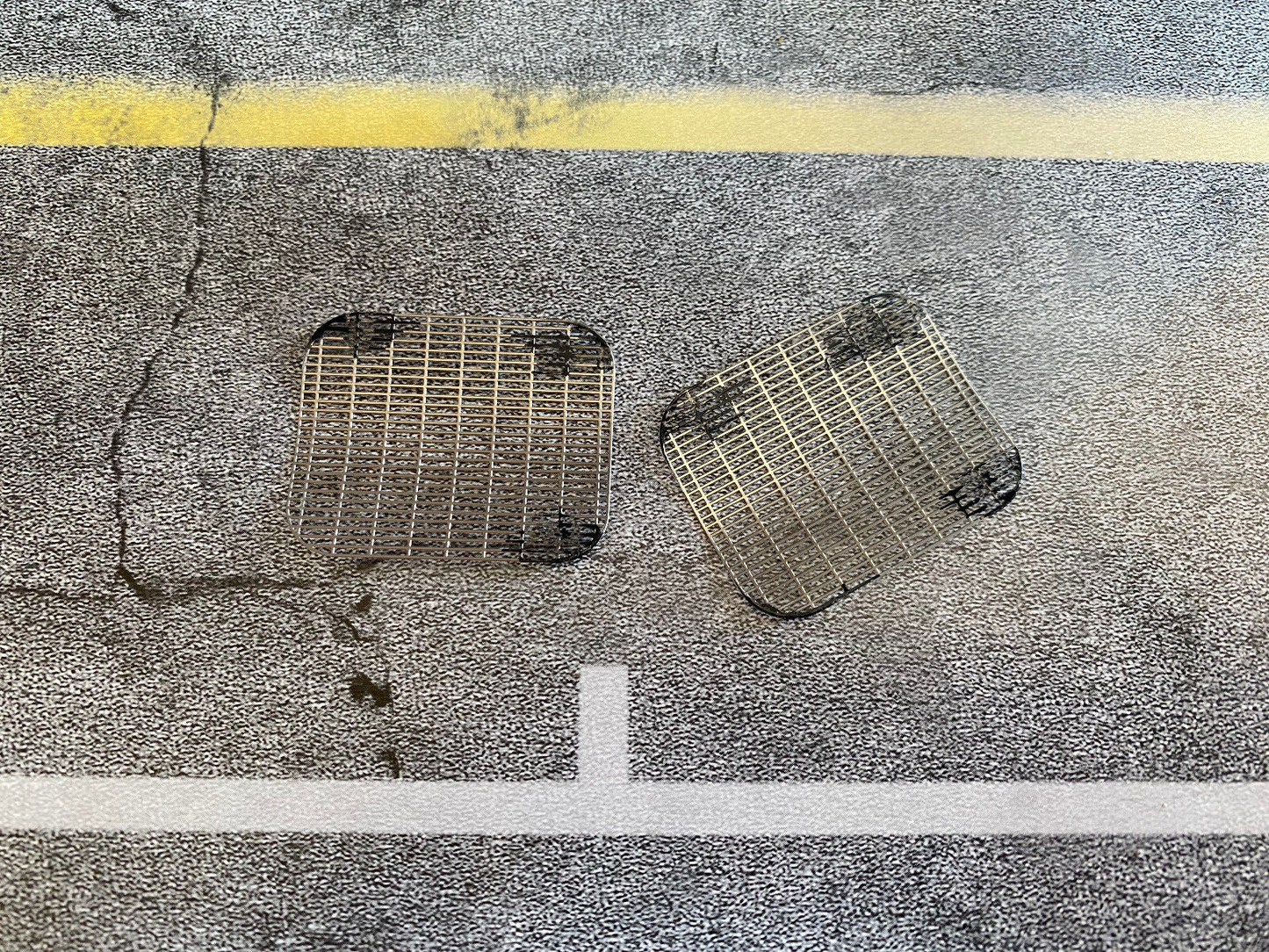 2 Motorgitter für Setra S6 Schuco Ersatzteil defekt 1:18