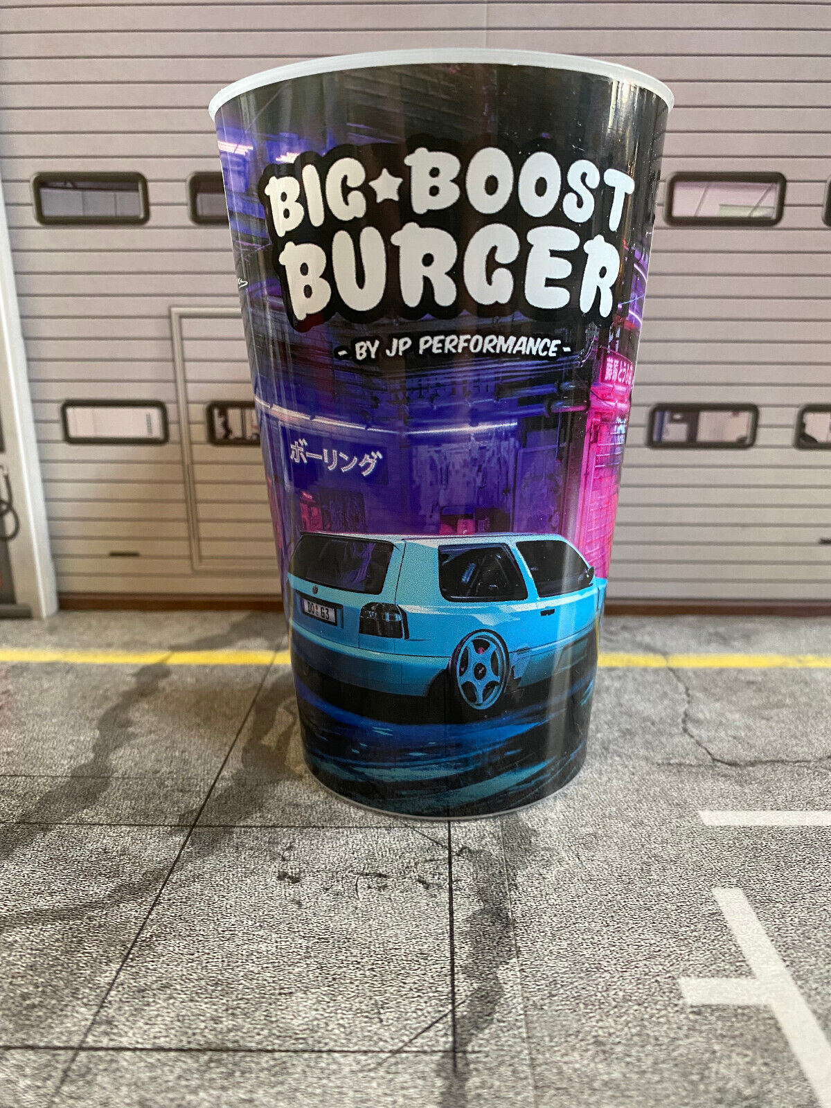 VW Golf III GTI G3 V10 JP Performance Kraemo Trinkbecher Kunststoff Neu 0,5 l