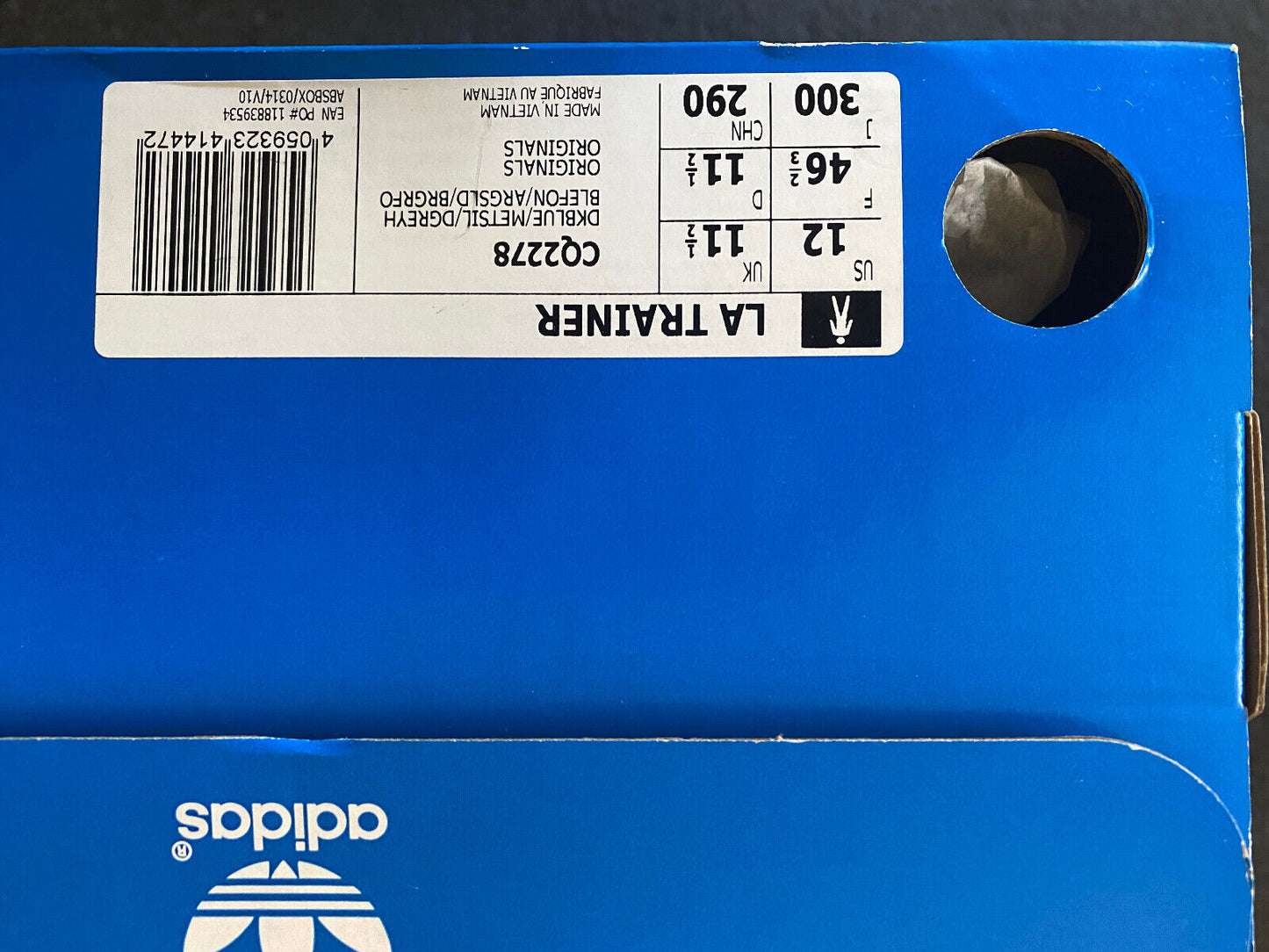 Adidas L.A. Trainer CQ2278 LA Trainer 2017 Neu new in box US 12 UK 11,5 EUR 46 ⅔