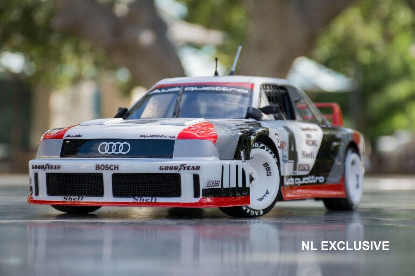 Audi 90 IMSA GTO Kunststoff Polycarbonat Lexan Karosserie Body RC R/C 1:10