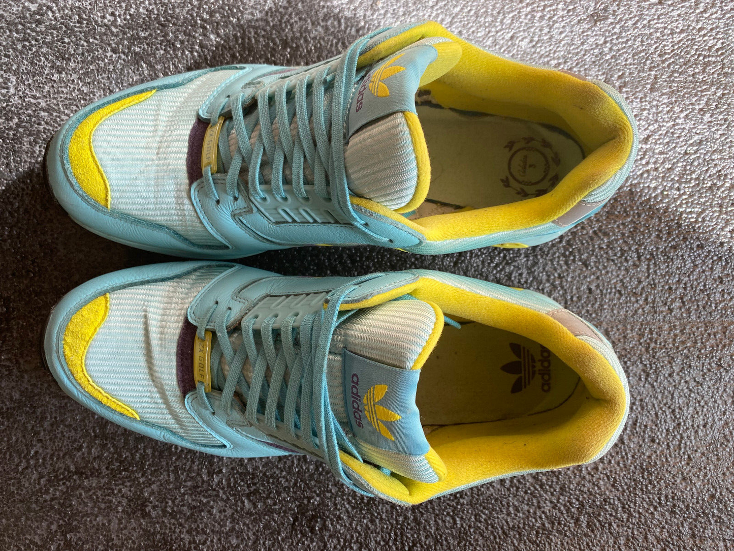 Adidas ZX 8000 Aqua Golf FX0761 ZX GOLF vintage colourway US 12,5 UK 12 EUR 47 ⅓