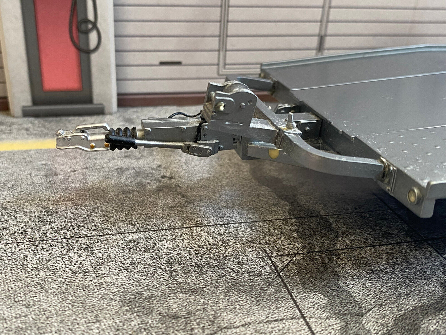 Anhänger Autoanhänger Trailer Ellebi LBA 1950 LM111 Laudoracing gebraucht 1:18