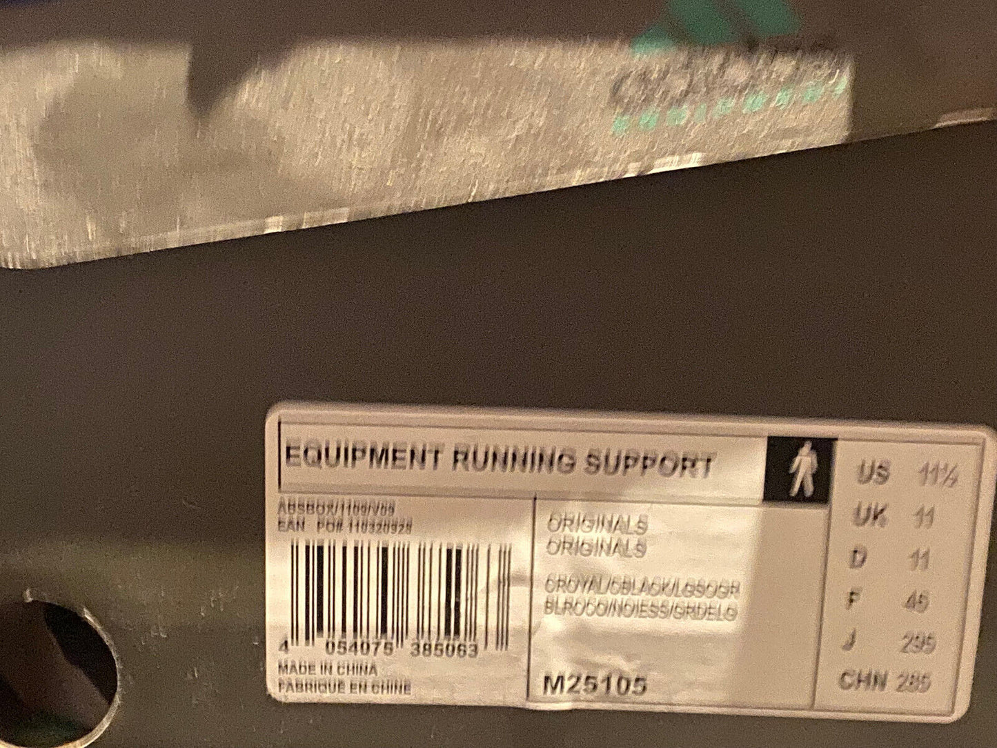 Adidas Equipment OG EQT Running Support 93 M25105 von 2014 US 11,5 UK 11  EUR 46