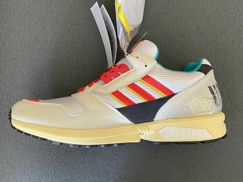 Adidas ZX 8000 x Union Berlin GZ7974 1.FC Union Nr. 0630 US 12 UK 11,5 EUR 46 ⅔