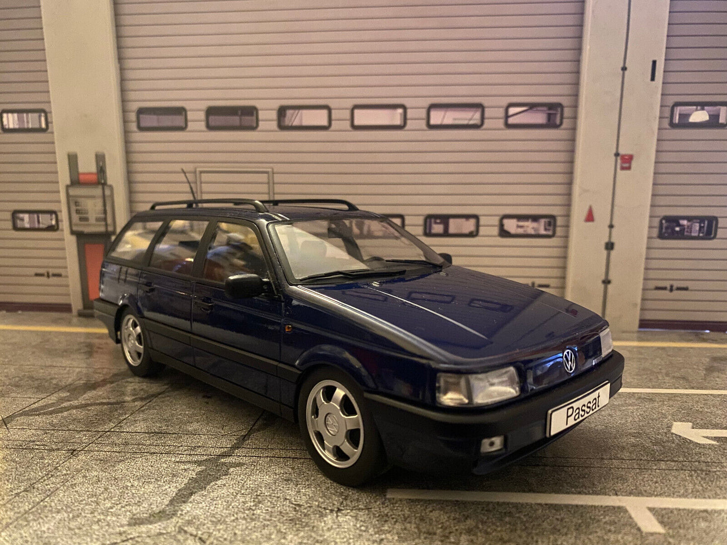VW Passat B3 VR6 1988 (Typ 312) blau KK Scale Neu in OVP new in box 1:18