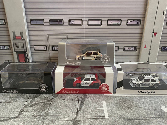 4er Set VW Golf 2 II GTI G60 Voomeran (19E) Breitbau DieCast Neu in OVP 1:64