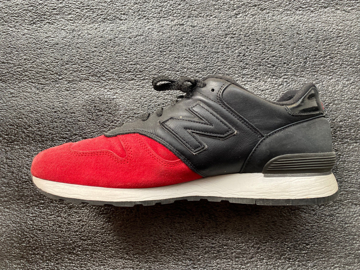 New Balance M670UKRB RED DEVIL aus Crank 2 J. STATHAM 670 US 12 UK 11,5 EU 46,5