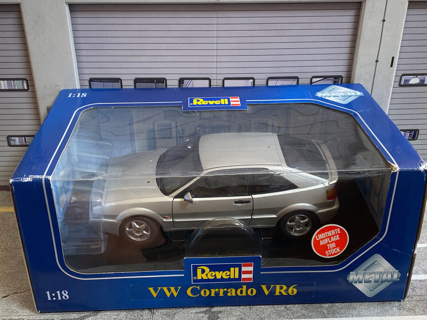 VW Corrado VR6 1995 silber Facelift Revell 088779093 Neu in OVP new in box 1:18