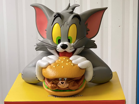 Tom & Jerry MEGA Burger Büste 1000% ca. 40 cm SOAP STUDIO CA178 new NEU in OVP