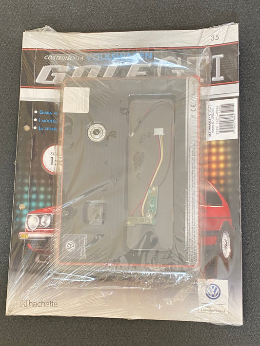 VW Golf 2 GTI Ausgabe Nr.35- BBS Nabenkappe & Elektronikbauteil - Hachette 1:8