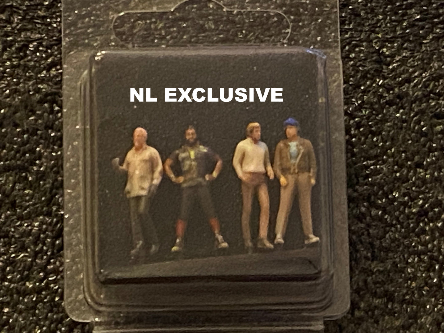 4er Figuren-Set A-Team für GMC Vandura Van Diorama H0 Neu 1:87