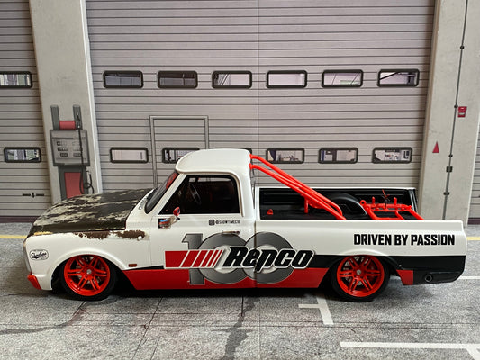Chevrolet C-10 Repco ShowTime Custom Chevy C10 Pick Up 1 von 360 Neu in OVP 1:18