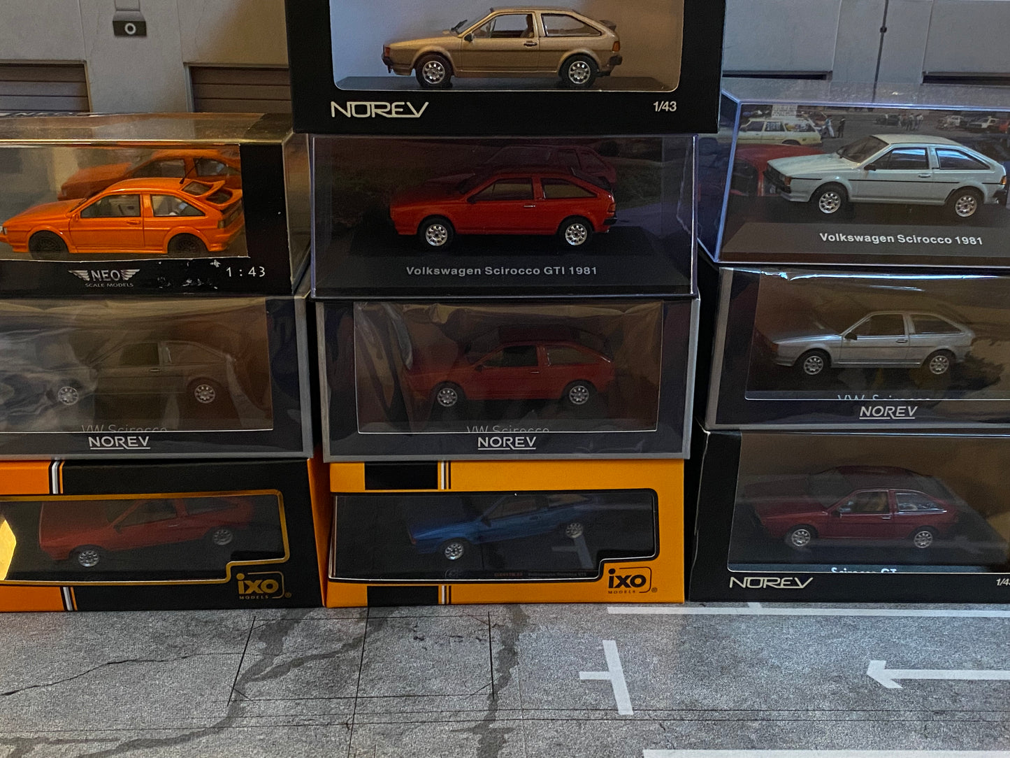 10er Set VW Scirocco 2 II GT GTS GTX 16V NOREV NEO IXO AGOSTINI 1:43