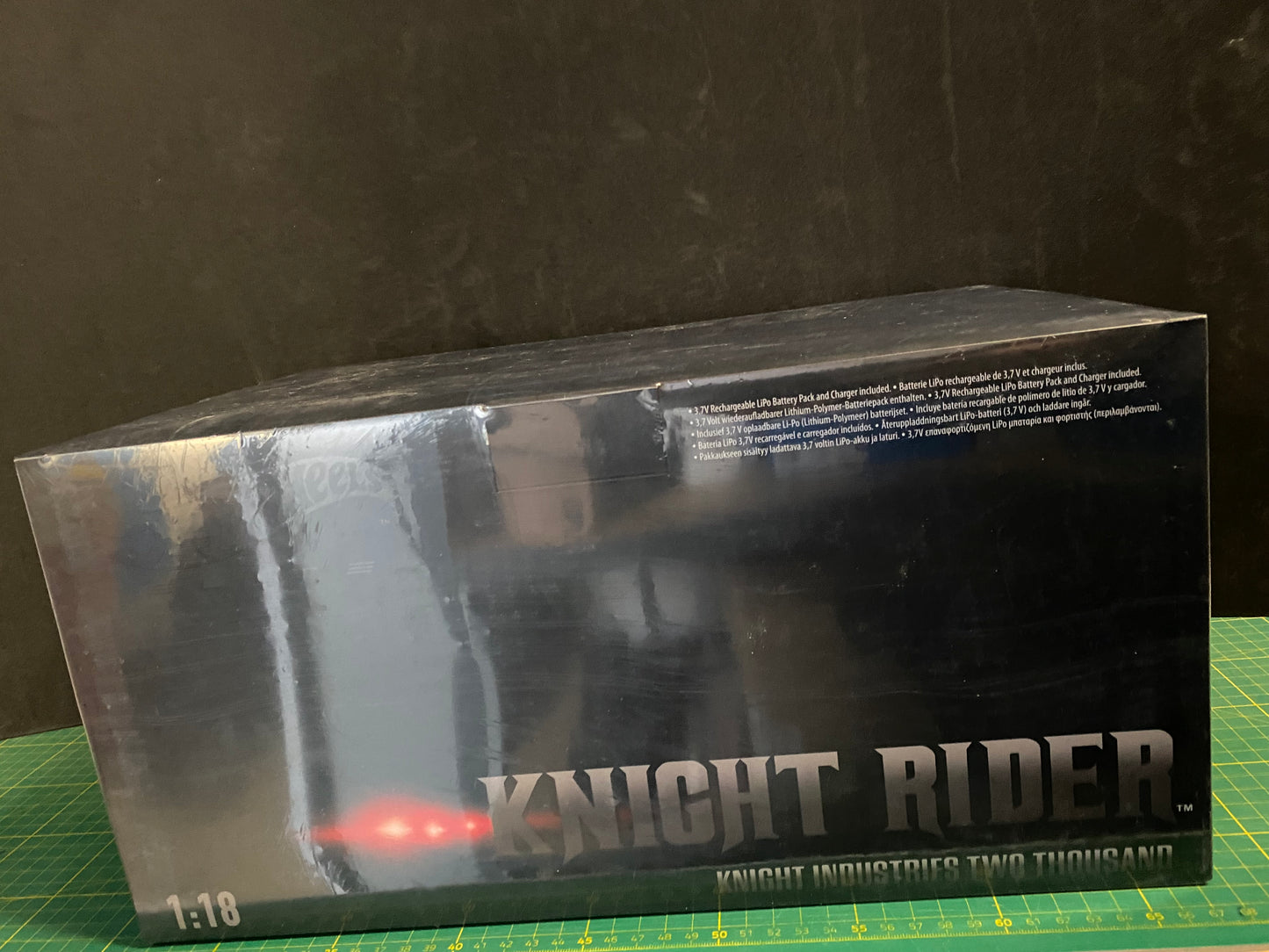 KITT Knight Rider Light & Sound K.I.T.T. Hot Wheels Elite BCK00 new in box 1:18