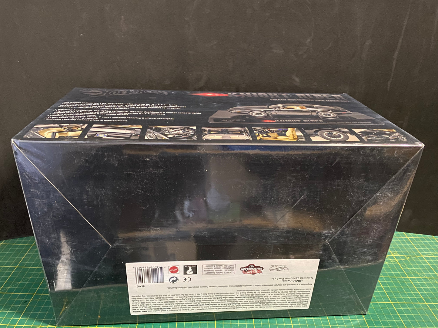 KITT Knight Rider Light & Sound K.I.T.T. Hot Wheels Elite BCK00 new in box 1:18