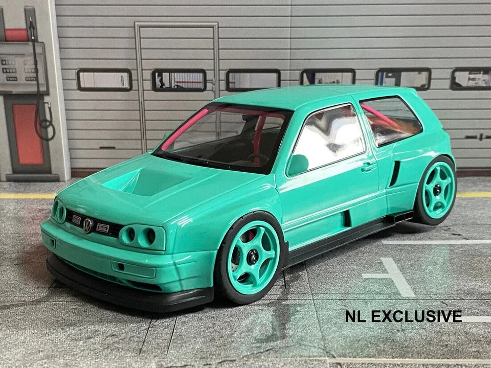 VW Golf III GTI G3 V10 JP Performance Kraemo DieCast Metall Minichamps Neu 1:18