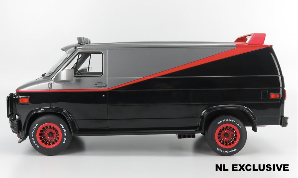 A-Team Van GMC Vandura Greenlight Bespoke Collection Neu in OVP new in box 1:12