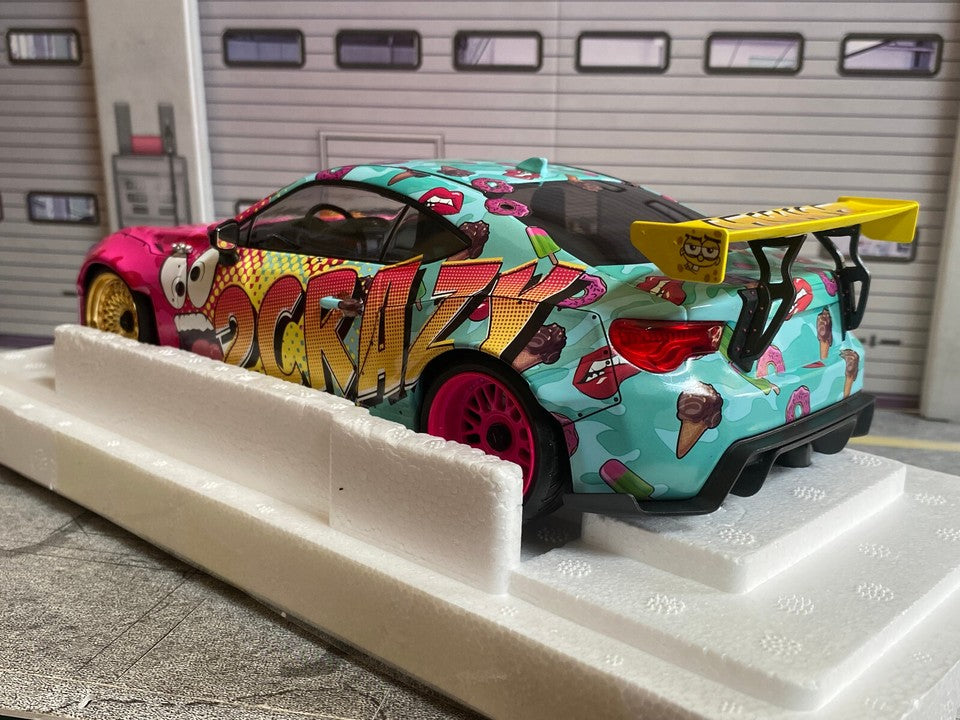 Toyota GT86 2Crazy Kraemo JP Performance Minichamps Neu in OVP new in box 1:18