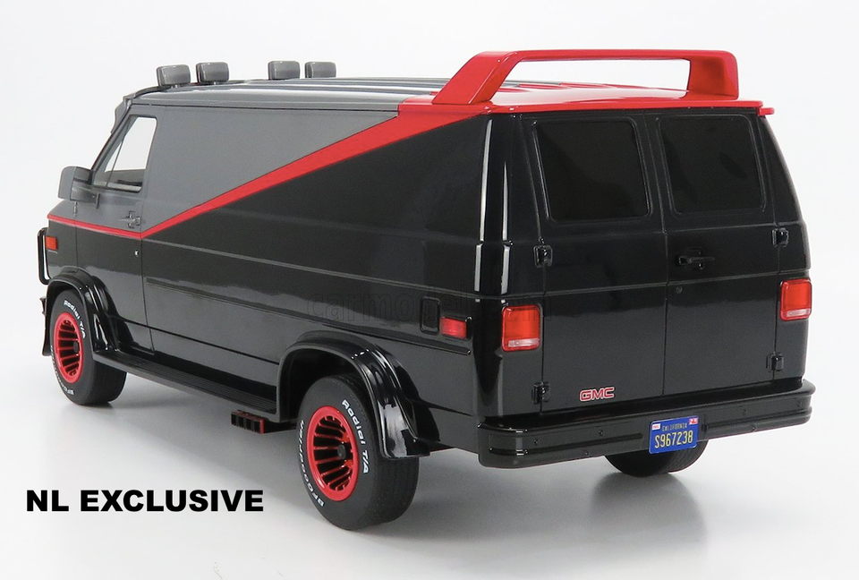 A-Team Van GMC Vandura Greenlight Bespoke Collection Neu in OVP new in box 1:12