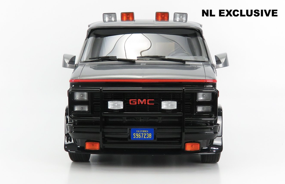 A-Team Van GMC Vandura Greenlight Bespoke Collection Neu in OVP new in box 1:12