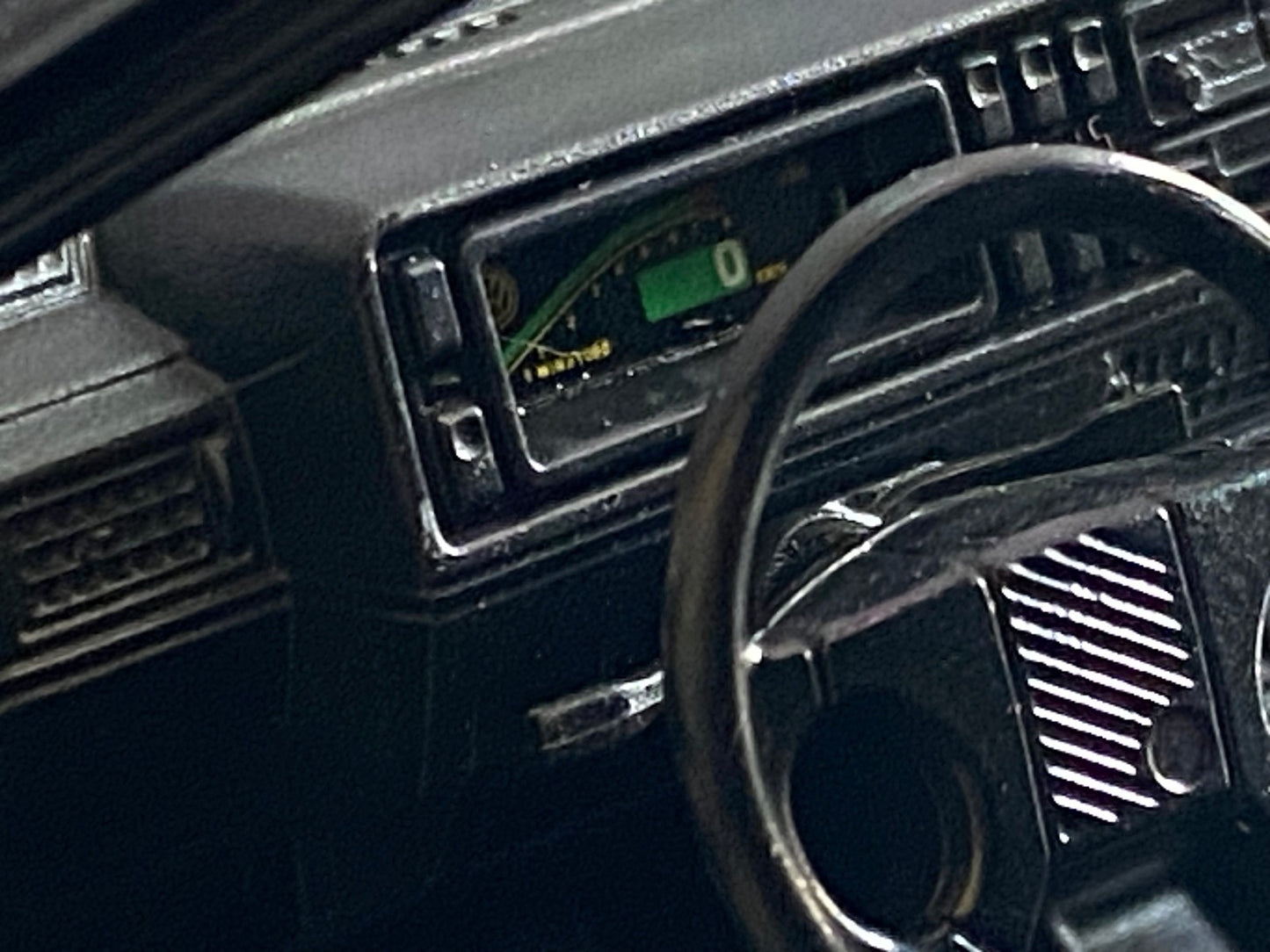 VW Golf 2 GTI G60 DigiFiz Typ 19E 1989 II Schwarz metallic Tuning Diorama Umbau 1:18