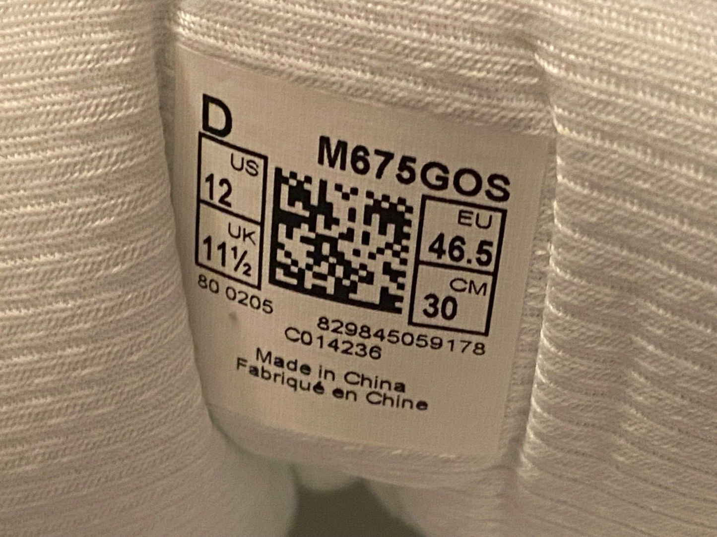 New Balance M675GOS vintage 675 Neu new without box US 12 UK 11,5 EUR 46,5